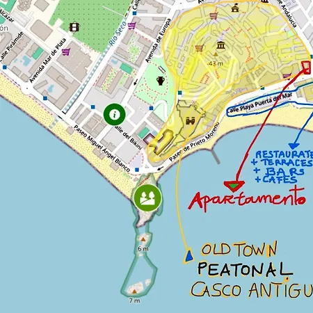 Apartment Almunecar, Playa 125 Metres, By Old Town Almunecar